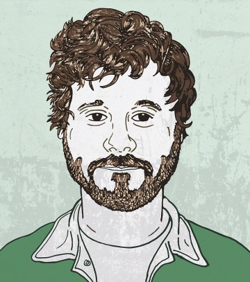 Spill Artist Portrait by Daniel Adams: Dan Mangan & Blacksmith