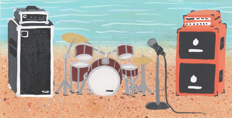 SPILL ARTIST PORTRAIT BY DANIEL ADAMS: BEACH SLANG