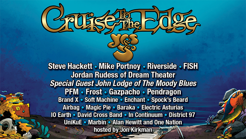 SPILL FEATURE: CRUISE TO THE EDGE - A PROG ROCK FESTIVAL AT SEA? YES!!! -  The Spill Magazine