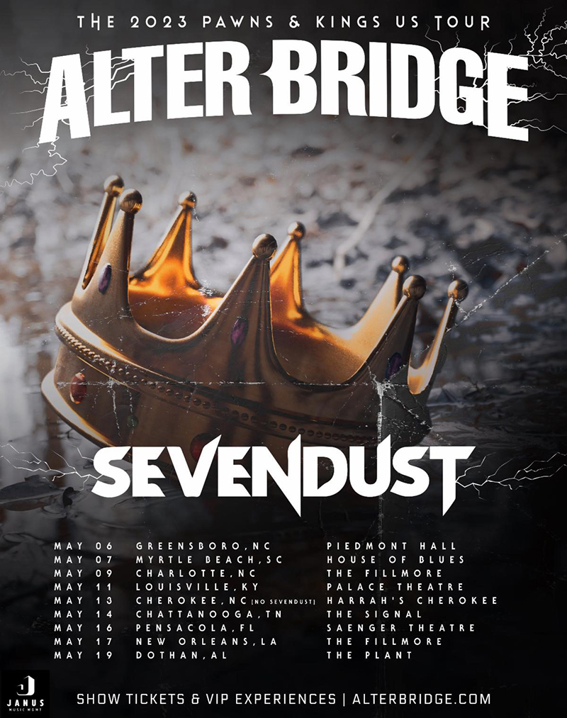 alter bridge us tour dates