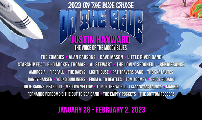 SPILL LIVE REVIEW: ON THE BLUE CLASSIC ROCK MUSIC CRUISE 2023