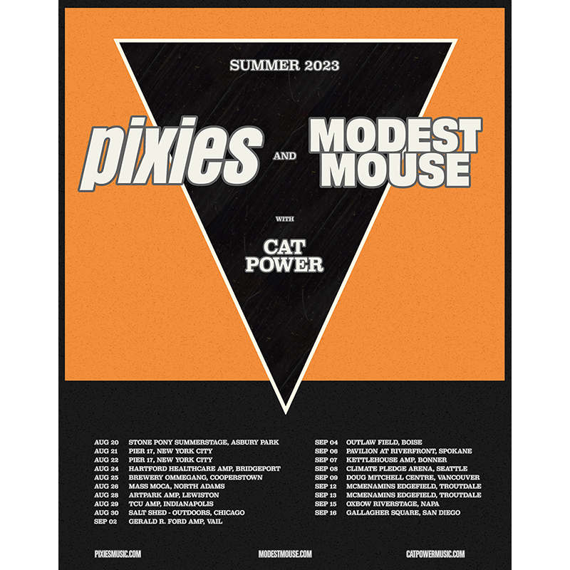 SPILL NEWS MODEST MOUSE ANNOUNCE COHEADLINE TOUR WITH PIXIES