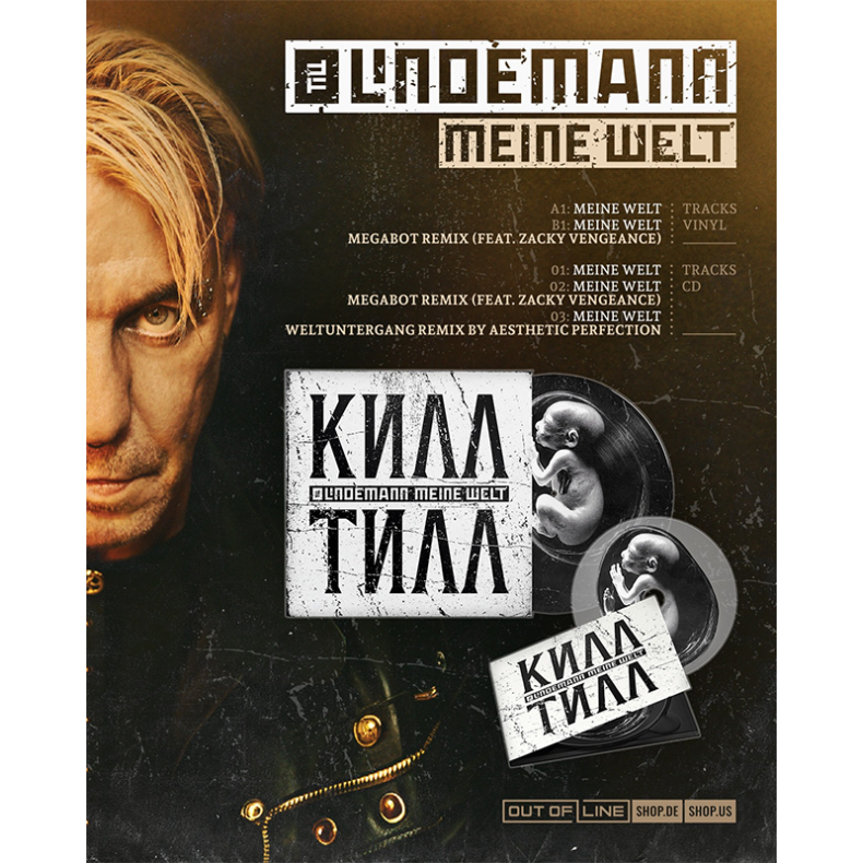SPILL NEWS: TILL LINDEMANN RELEASES NEW REMIX BY AESTHETIC PERFECTION “MEINE WELT – WELTUNTERGANG REMIX” Till Lindemann