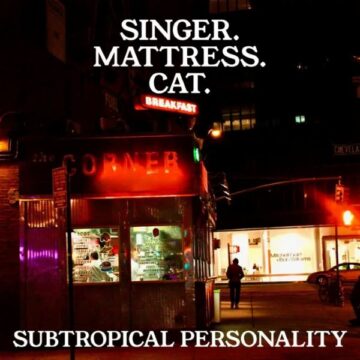 Singer. Mattress. Cat.