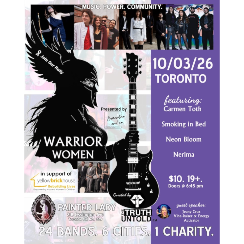 SPILL NEWS: WARRIOR WOMEN: SIX-CITY CONCERT SERIES AMPLIFYING WOMEN’S VOICES THROUGH MUSIC The Truth Untold