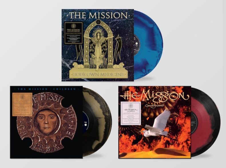 SPILL NEWS: THE MISSION TO RELEASE FIRST THREE ALBUMS IN NEWLY MASTERED VINYL EDITIONS The Mission