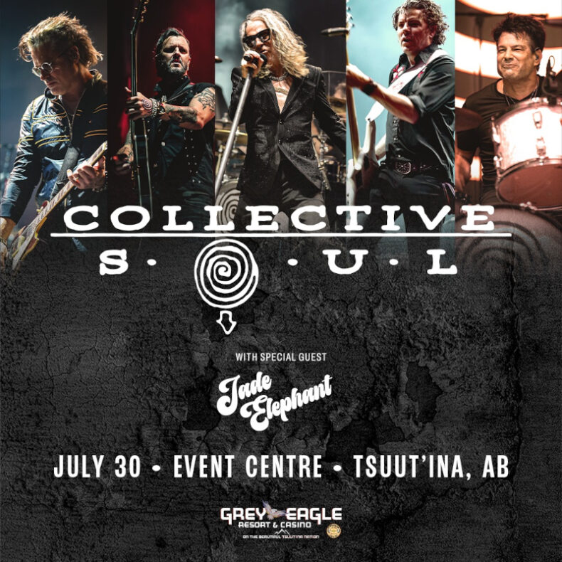 SPILL LIVE REVIEW: COLLECTIVE SOUL w/ JADE ELEPHANT @ GREY EAGLE RESORT AND CASINO, TSUUT’INA NATION, CALGARY (AB) Collective Soul